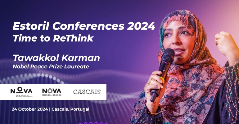 Tawakkol Karman to speak at 9th Estoril Conferences on global challenges